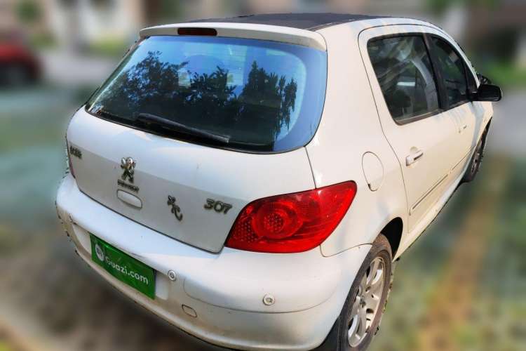 Used Peugeot 307 2010 Hatchback 1.6L Automatic Comfort Edition Rear Right 45 Deg