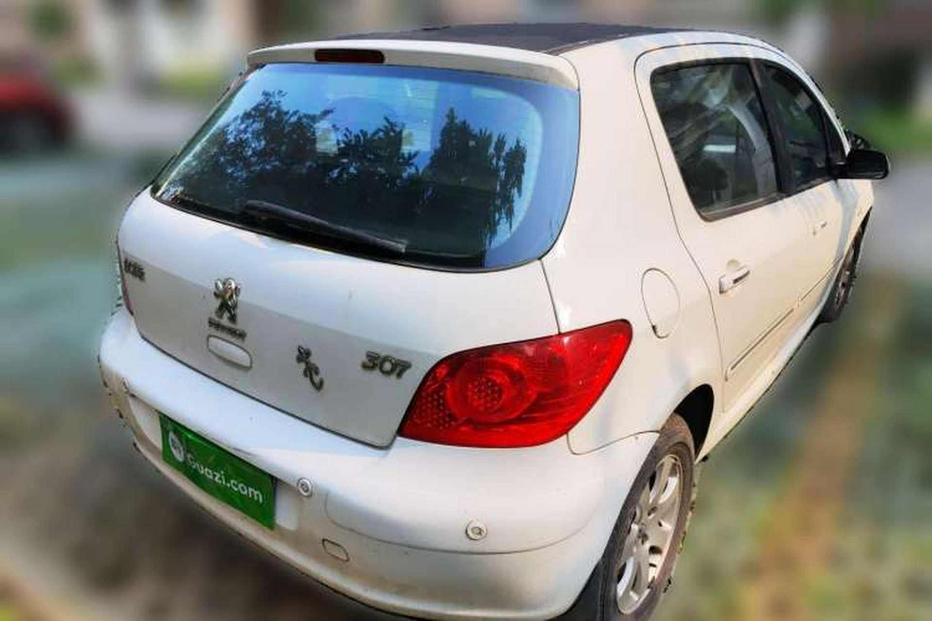 Used Peugeot 307 2010 Hatchback 1.6L Automatic Comfort Edition Rear Right 45 Deg