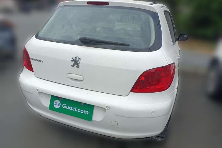 Used Peugeot 307 2010 Hatchback 1.6L Automatic Comfort Edition Rear Right 45 Deg