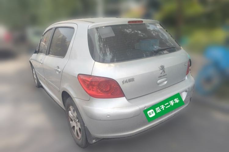 Used Peugeot 307 2011 1.6L Manual CROSS Rear Left 45 Deg