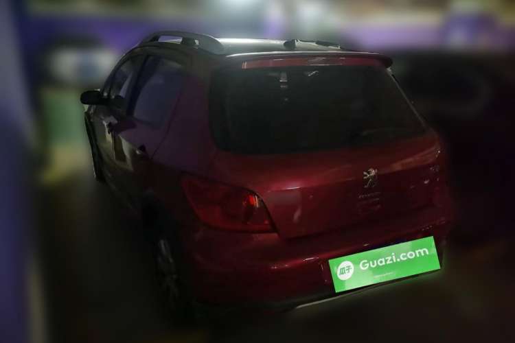 Used Peugeot 307 2011 1.6L Manual CROSS Rear Left 45 Deg