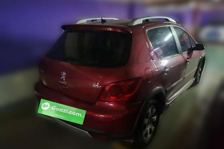 Used Peugeot 307 2011 1.6L Manual CROSS Rear Right 45 Deg