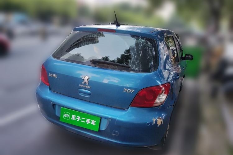 Used Peugeot 307 2012 Hatchback 1.6L Automatic Comfort Edition Rear Right 45 Deg