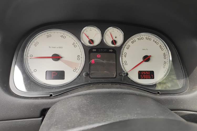 Used Peugeot 307 2012 Hatchback 1.6L Automatic Comfort Edition Instrument Cluster