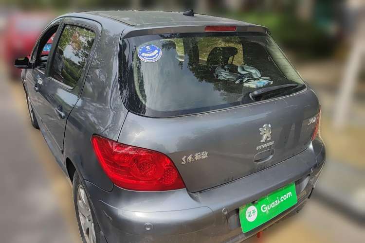Used Peugeot 307 2012 Hatchback 1.6L Automatic Comfort Edition Rear Left 45 Deg