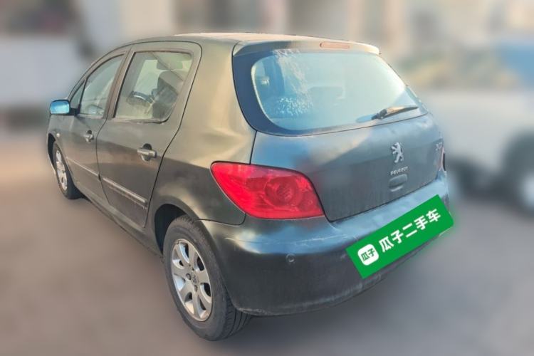 Used Peugeot 307 2012 Hatchback 1.6L Automatic Comfort Edition Rear Left 45 Deg