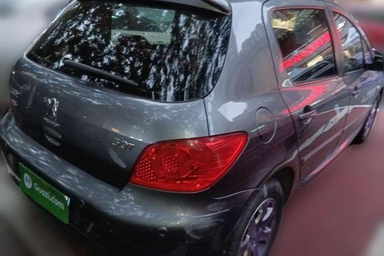Used Peugeot 307 2012 Hatchback 1.6L Automatic Comfort Edition Rear Right 45 Deg