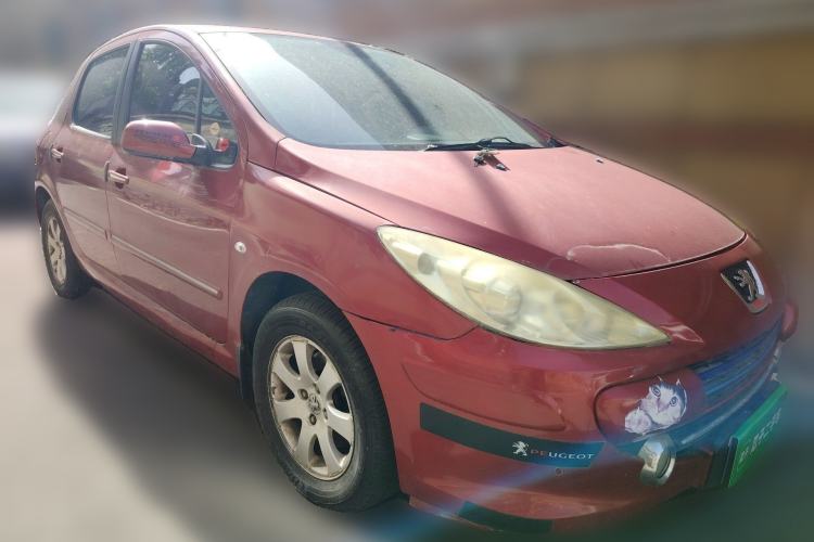 Used Peugeot 307 2012 Hatchback 1.6L Automatic Comfort Edition Front Right 45 Deg