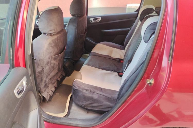 Used Peugeot 307 2012 Hatchback 1.6L Automatic Comfort Edition Left Rear Seat