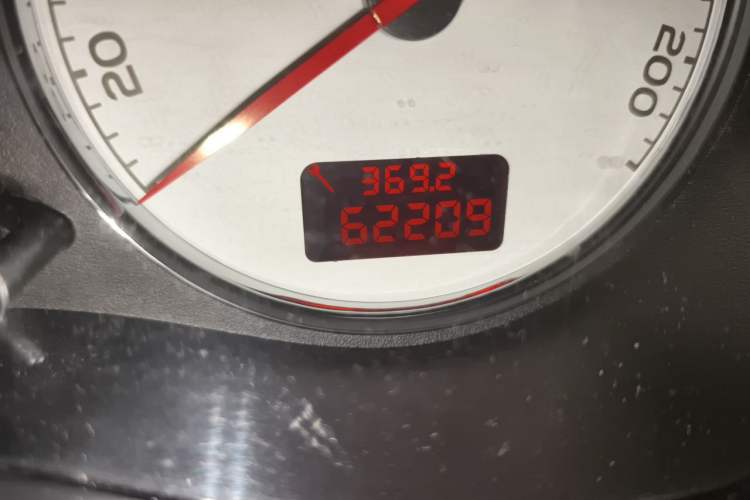 Used Peugeot 307 2012 Hatchback 1.6L Automatic Comfort Edition Odometer Close Up