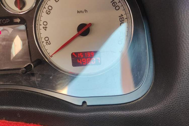 Used Peugeot 307 2012 Hatchback 1.6L Automatic Comfort Edition Odometer Close Up