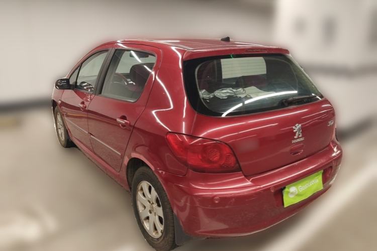 Used Peugeot 307 2012 Hatchback 1.6L Automatic Comfort Edition Rear Left 45 Deg
