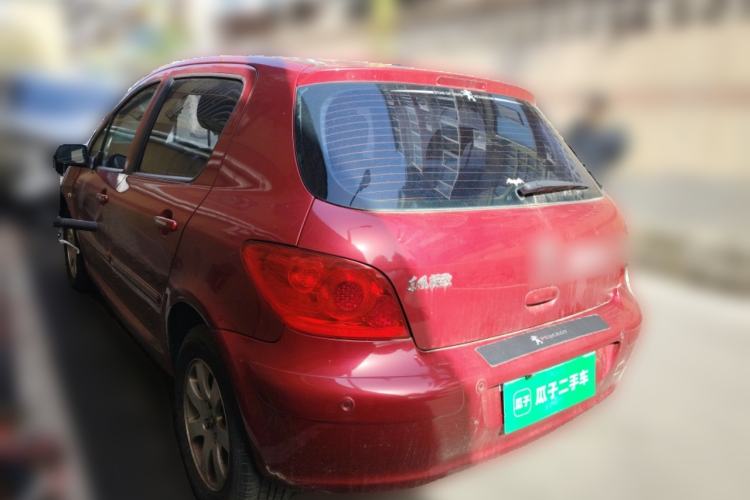 Used Peugeot 307 2012 Hatchback 1.6L Automatic Comfort Edition Rear Left 45 Deg