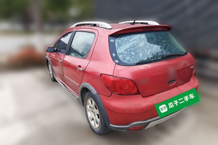 Used Peugeot 307 2012 1.6L Automatic CROSS Rear Left 45 Deg