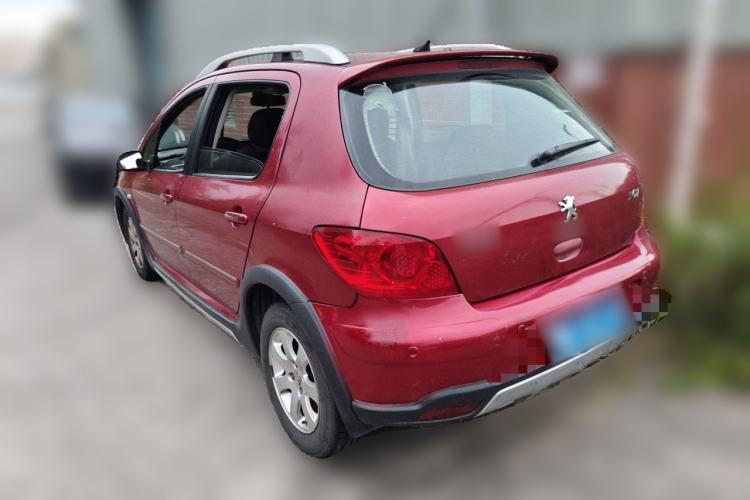 Used Peugeot 307 2012 1.6L Automatic CROSS Rear Left 45 Deg
