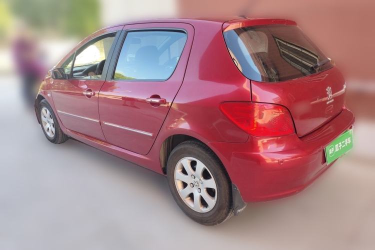 Used Peugeot 307 2012 Hatchback 1.6L Automatic Comfort Edition Rear Left 45 Deg