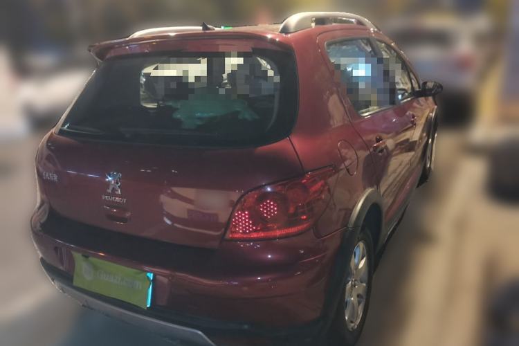 Used Peugeot 307 2012 1.6L Automatic CROSS Rear Right 45 Deg