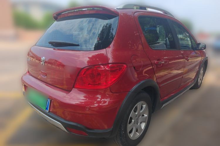 Used Peugeot 307 2012 1.6L Automatic CROSS Rear Right 45 Deg