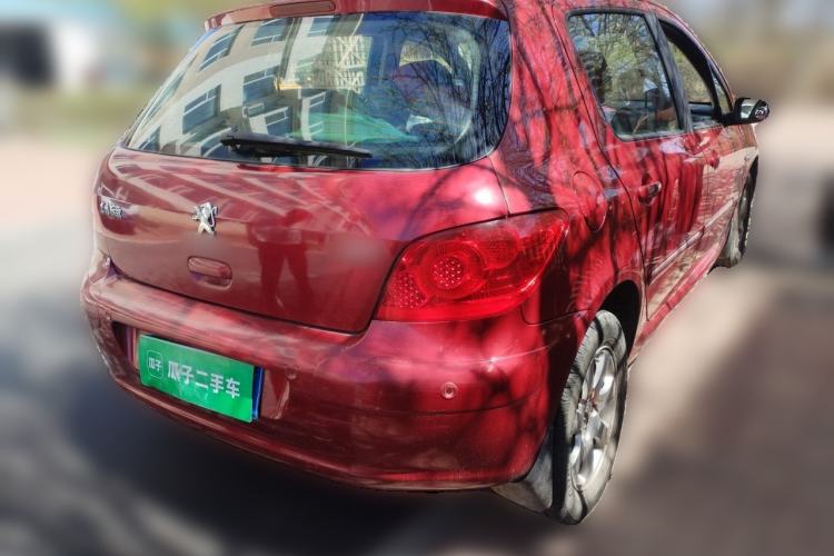 Used Peugeot 307 2012 Hatchback 1.6L Automatic Comfort Edition Rear Right 45 Deg