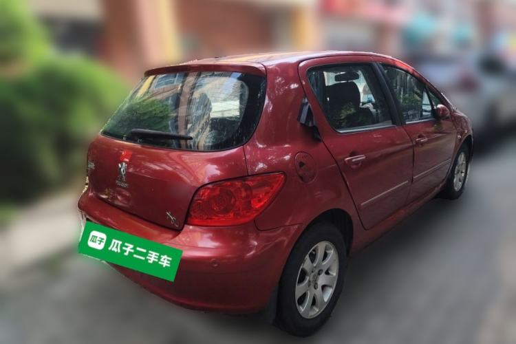Used Peugeot 307 2012 Hatchback 1.6L Manual Comfort Edition Rear Right 45 Deg