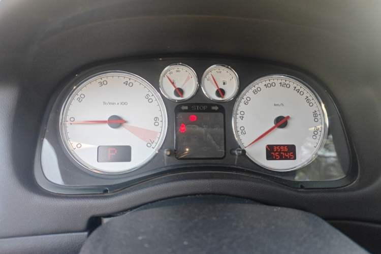 Used Peugeot 307 2012 Hatchback 1.6L Automatic Comfort Edition Instrument Cluster