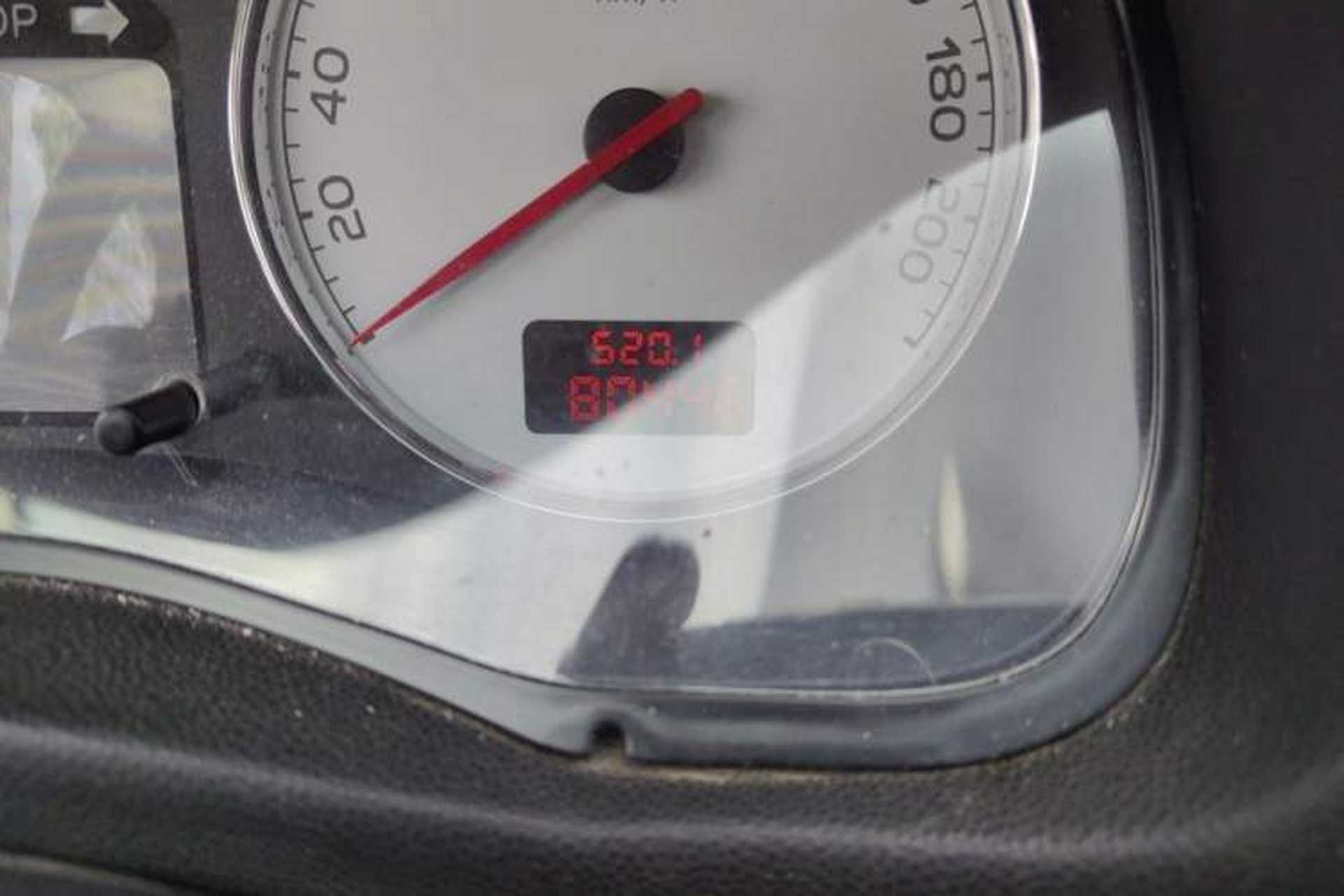 Used Peugeot 307 2012 Hatchback 1.6L Automatic Comfort Edition Odometer Close Up
