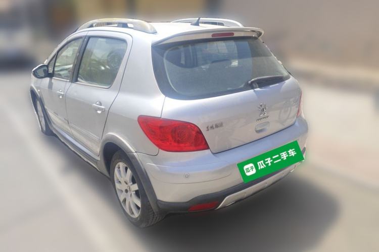 Used Peugeot 307 2012 1.6L Automatic CROSS Rear Left 45 Deg