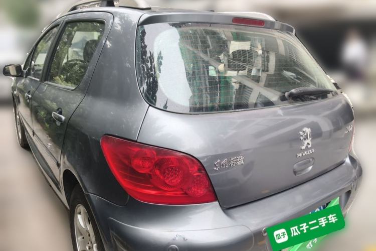 Used Peugeot 307 2012 1.6L Automatic CROSS Rear Left 45 Deg