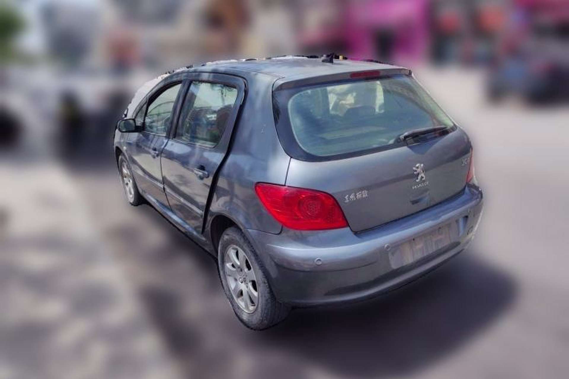 Used Peugeot 307 2012 Hatchback 1.6L Automatic Comfort Edition Rear Left 45 Deg