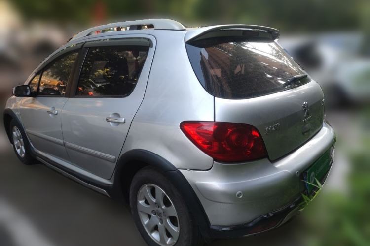 Used Peugeot 307 2012 1.6L Manual CROSS Rear Left 45 Deg
