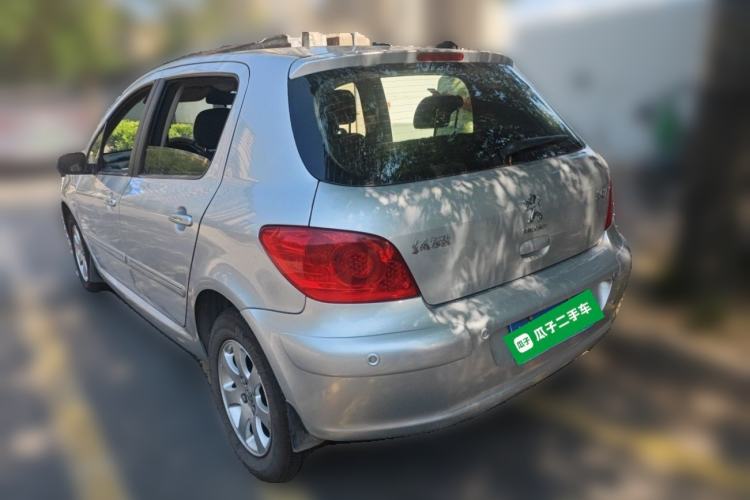 Used Peugeot 307 2012 Hatchback 1.6L Automatic Comfort Edition Rear Left 45 Deg