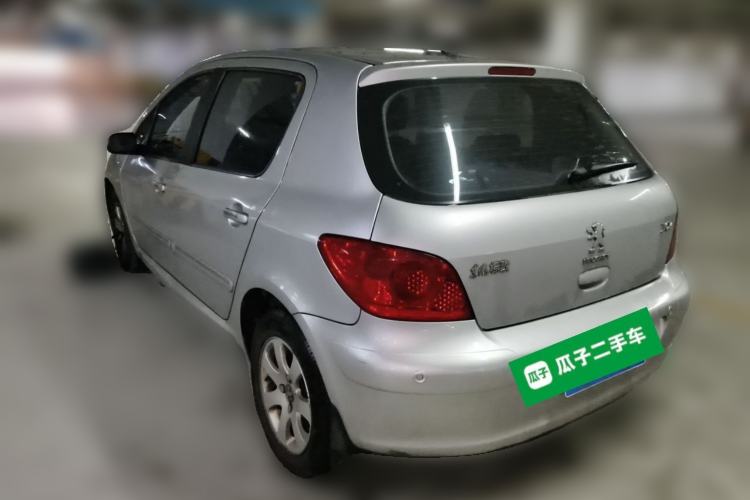 Used Peugeot 307 2012 Hatchback 1.6L Automatic Comfort Edition Rear Left 45 Deg