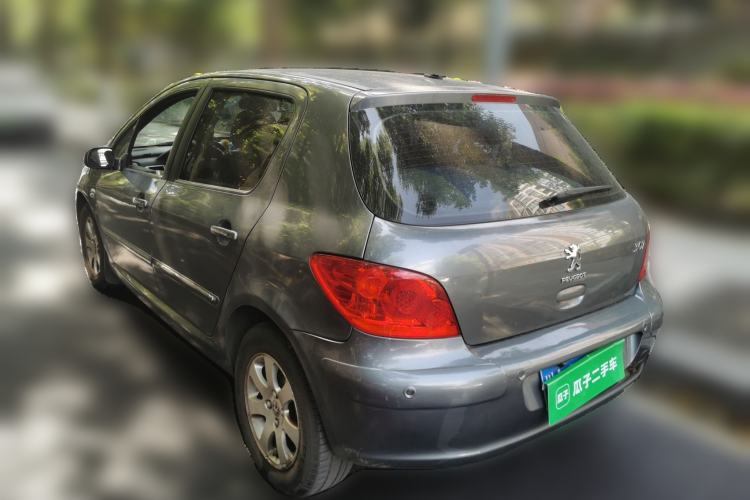 Used Peugeot 307 2012 Hatchback 1.6L Automatic Comfort Edition Rear Left 45 Deg