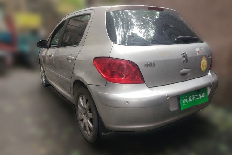 Used Peugeot 307 2012 Hatchback 1.6L Automatic Comfort Edition Rear Left 45 Deg