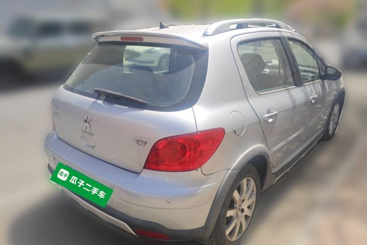 Used Peugeot 307 2012 1.6L Automatic CROSS Rear Right 45 Deg