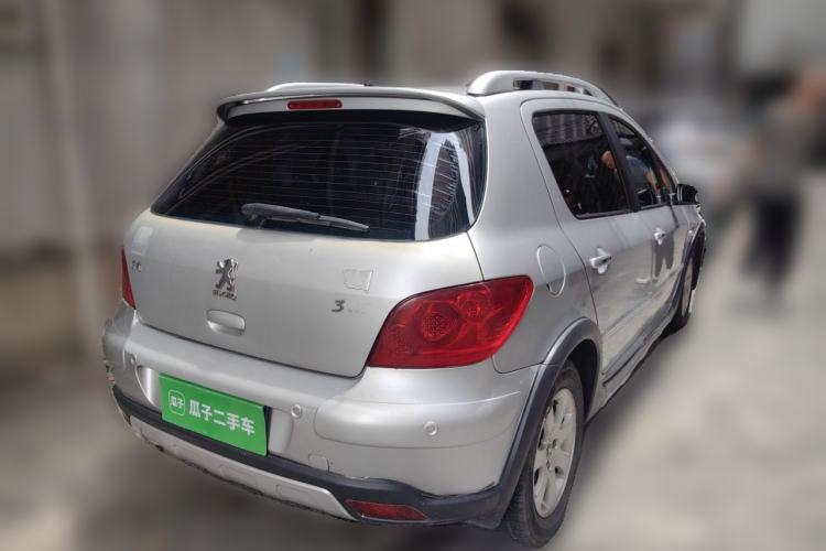 Used Peugeot 307 2012 1.6L Automatic CROSS Rear Right 45 Deg