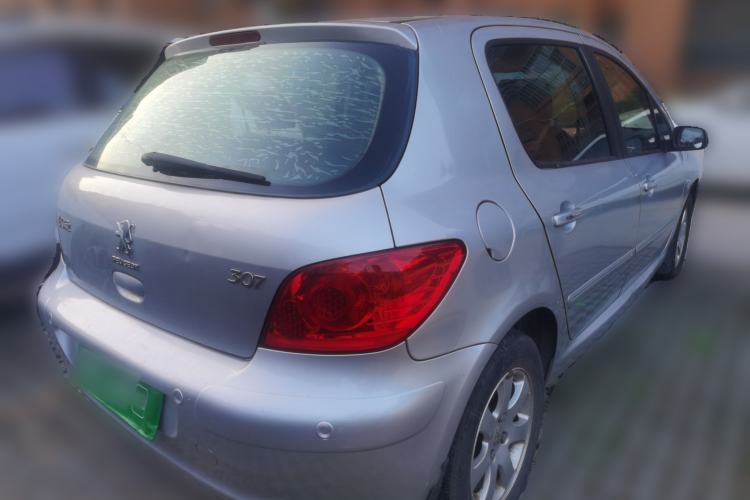 Used Peugeot 307 2012 Hatchback 1.6L Automatic Comfort Edition Rear Right 45 Deg