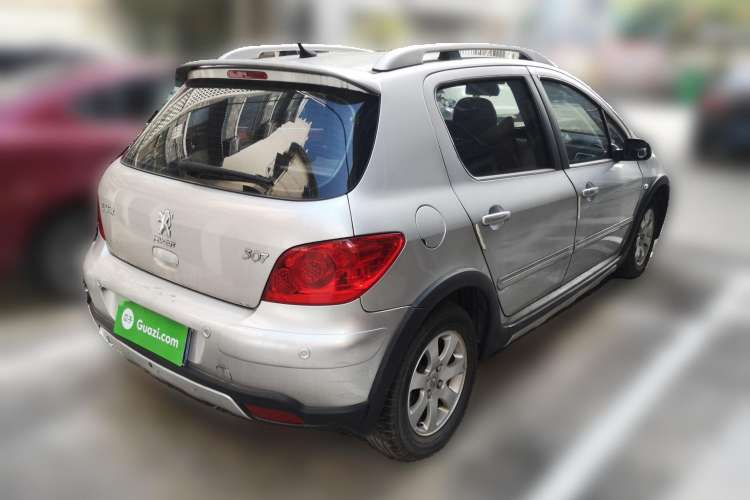 Used Peugeot 307 2012 1.6L Manual CROSS Rear Right 45 Deg