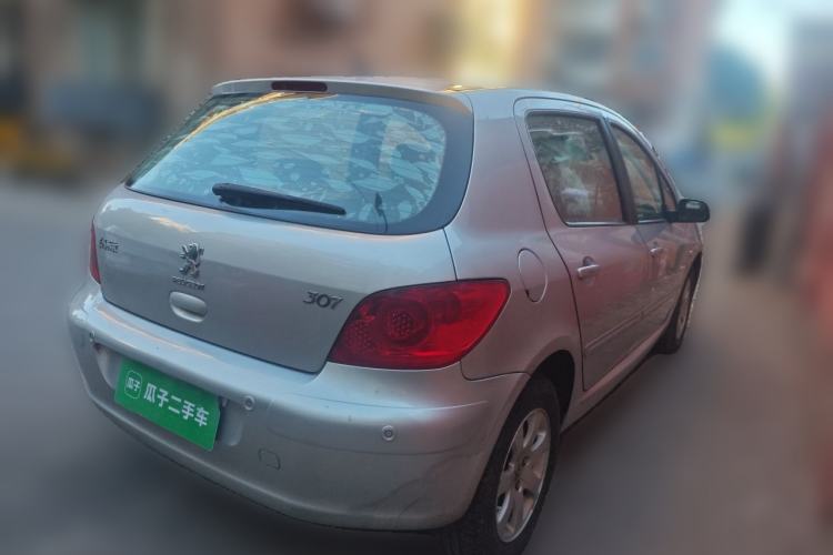 Used Peugeot 307 2012 Hatchback 1.6L Manual Comfort Edition Rear Right 45 Deg