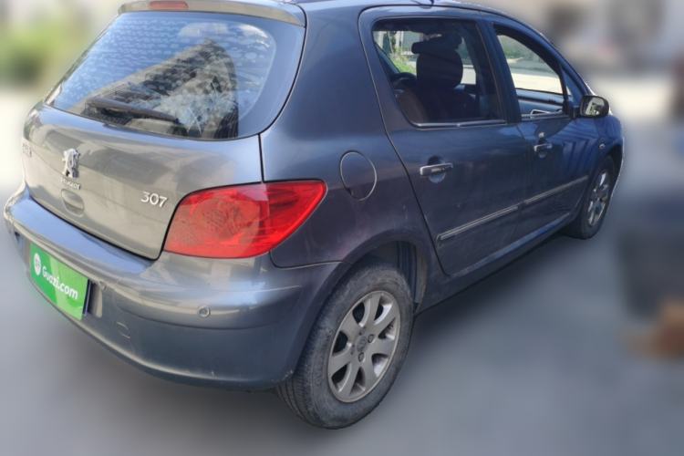 Used Peugeot 307 2012 Hatchback 1.6L Manual Comfort Edition Rear Right 45 Deg