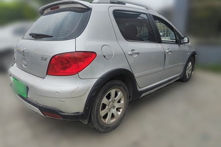 Used Peugeot 307 2012 Hatchback 1.6L Automatic Comfort Edition Rear Right 45 Deg