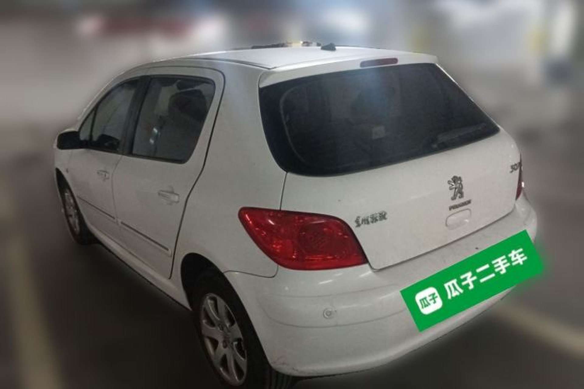 Used Peugeot 307 2012 Hatchback 1.6L Manual Comfort Edition Rear Left 45 Deg