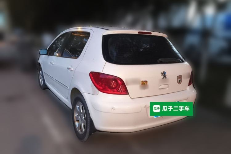 Used Peugeot 307 2012 Hatchback 1.6L Automatic Comfort Edition Rear Left 45 Deg