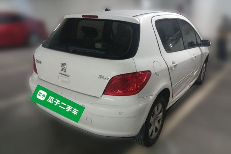 Used Peugeot 307 2012 Hatchback 1.6L Manual Comfort Edition Rear Right 45 Deg