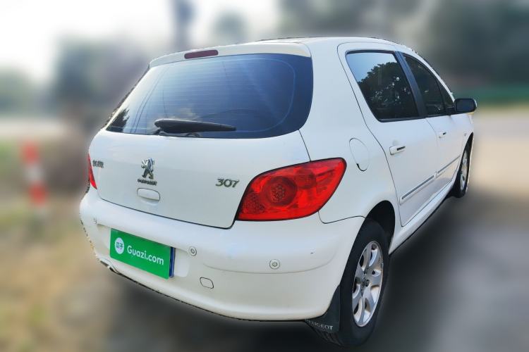 Used Peugeot 307 2012 Hatchback 1.6L Manual Comfort Edition Rear Right 45 Deg
