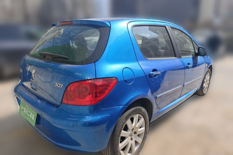Used Peugeot 307 2013 Hatchback 1.6L Manual Comfort Edition Rear Right 45 Deg