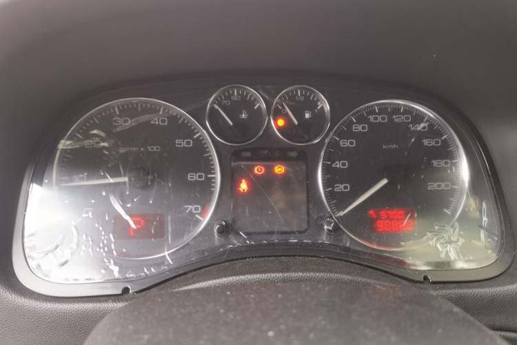 Used Peugeot 307 2013 1.6L Automatic CROSS Instrument Cluster