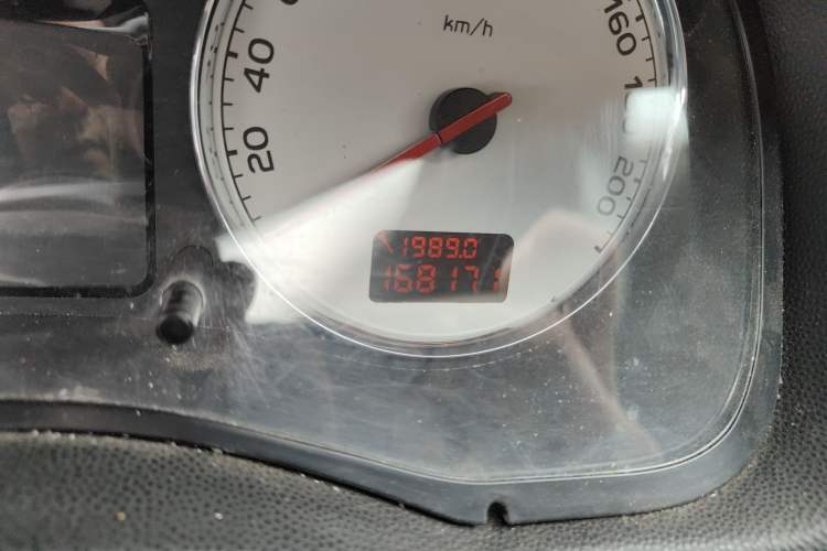 Used Peugeot 307 2013 Hatchback 1.6L Manual Comfort Edition Odometer Close Up