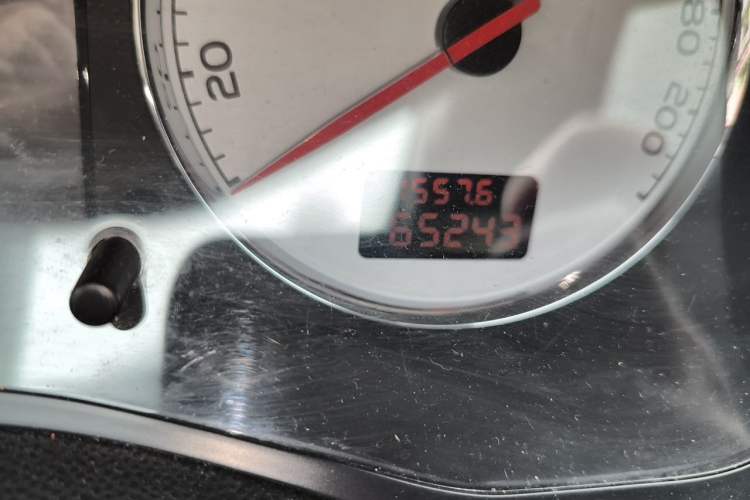 Used Peugeot 307 2013 Hatchback 1.6L Automatic Comfort Edition Odometer Close Up