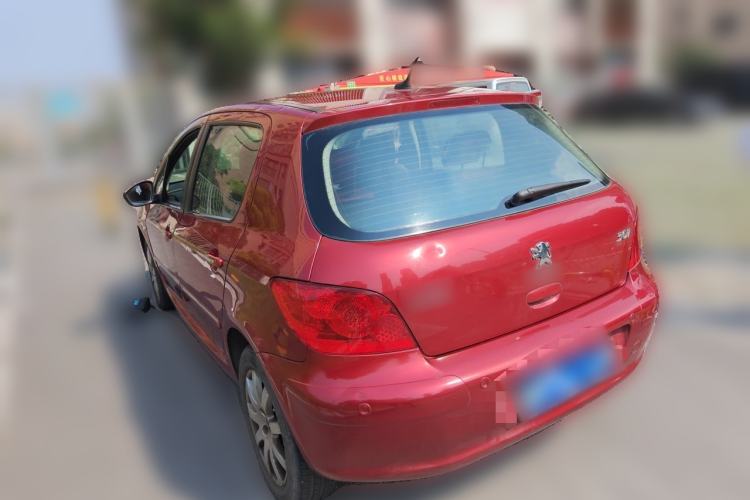 Used Peugeot 307 2013 Hatchback 1.6L Automatic Comfort Edition Rear Left 45 Deg